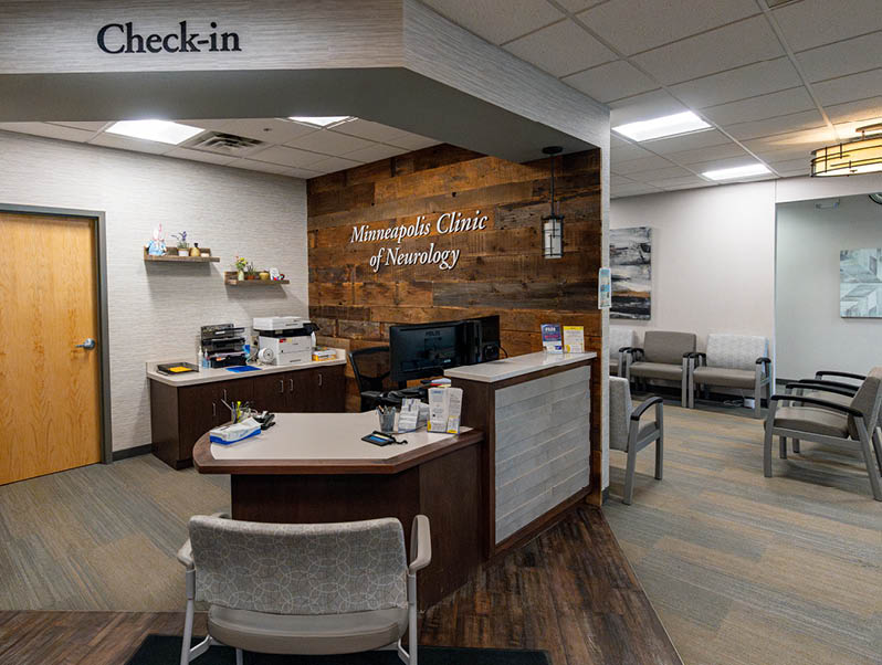 Waiting room at MCN Burnsville