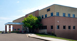 Minneapolis Clinic of Neurology Burnsville Minnesota office exterior and entrance of building
