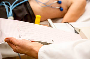 neurologist discussing EEG results